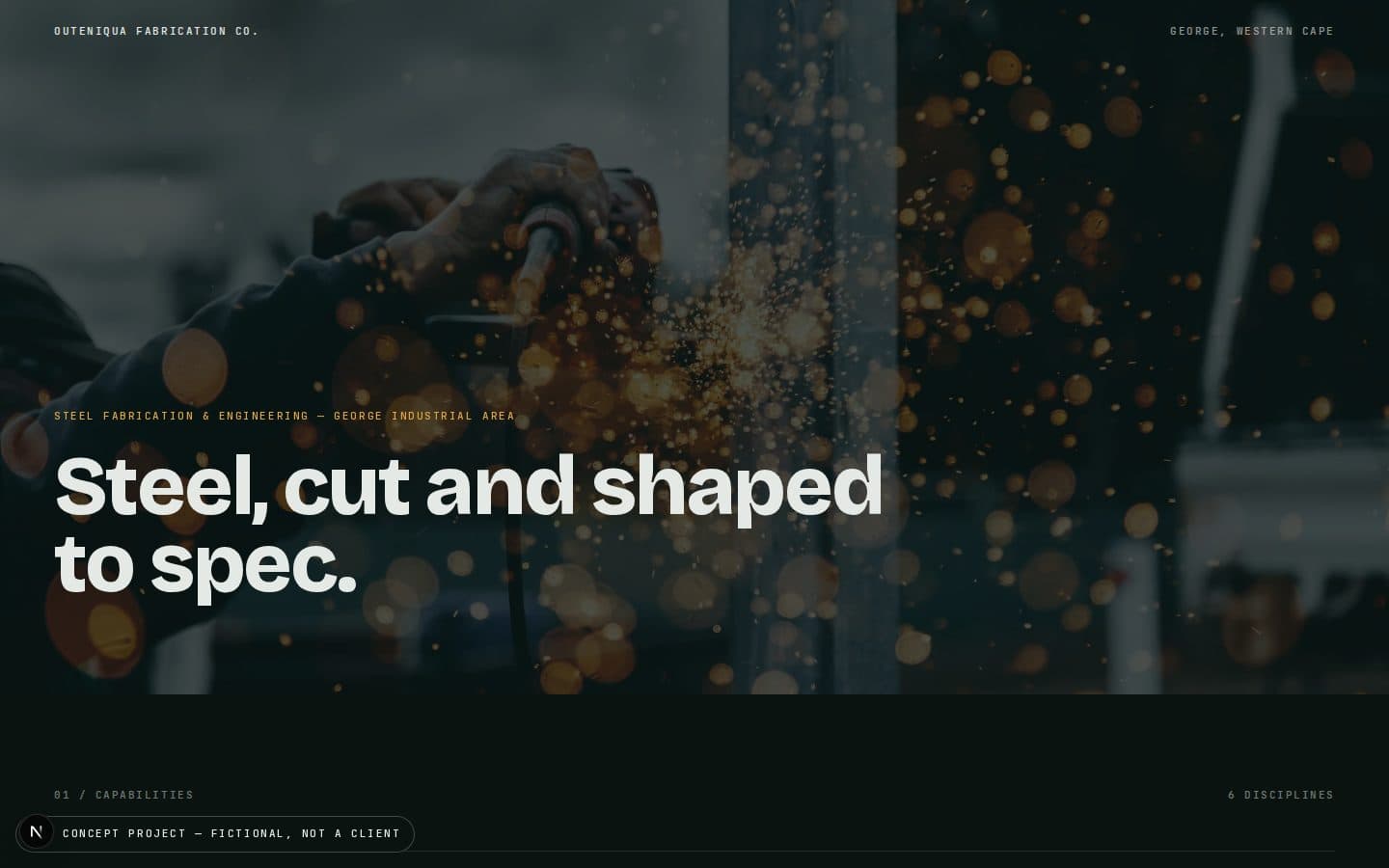 Outeniqua Fabrication Co. — preview